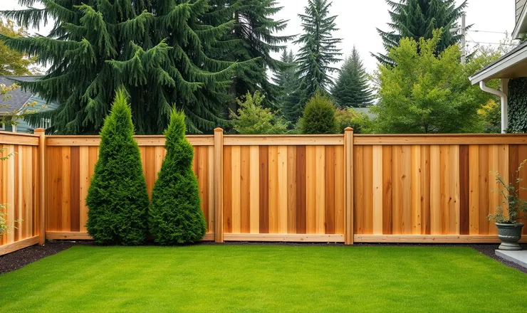 Cedar Privacy fence
